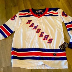 NHL New York rangers # 45 Kakko jersey nwt size 54 authentic adidas